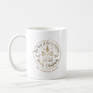 glad helg, låsningsår guld kaffemugg
