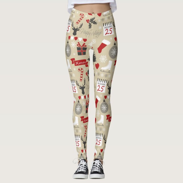 Glad helg leggings (Framsida)