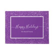 Glad helg lila glitter namn