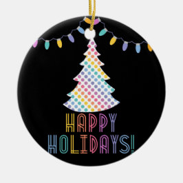 Glad helg LLR inspirerade Lularoe Julgransprydnad Keramik