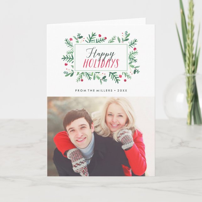 Glad helg målade Botanicals (Framsida)