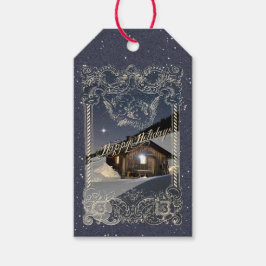 GLAD HELG - Märkrn Gift Presentetikett