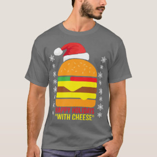 Glad helg med Cheese Family jul Pajama T Shirt