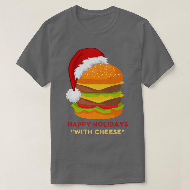 Glad helg med Cheese Fnyj Jul T Shirt (Design framsida)