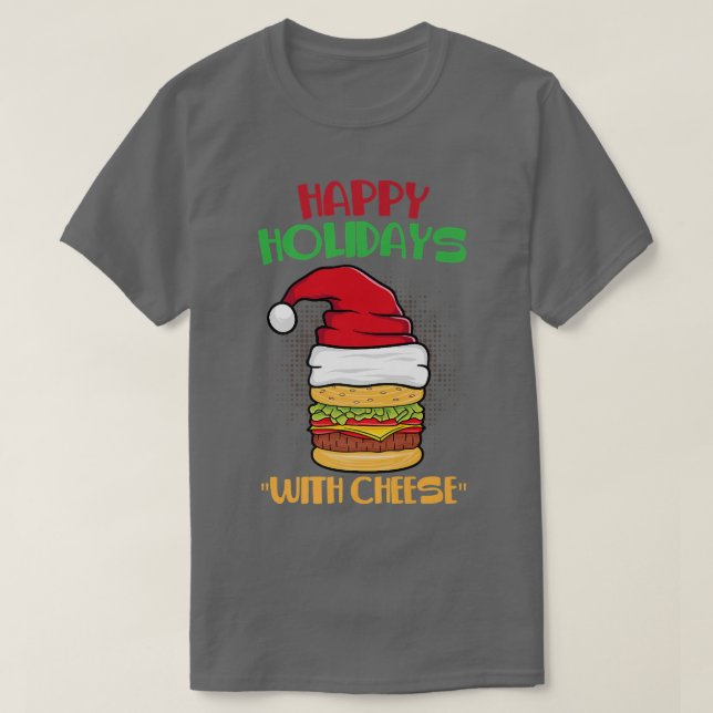 Glad helg med Julafton Cheesebu (ost) T Shirt (Design framsida)