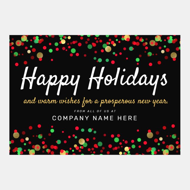 Glad helg med lätt konfetti (Framsida)