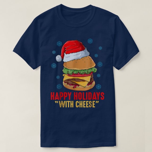 Glad helg med ostburgare t shirt (Design framsida)