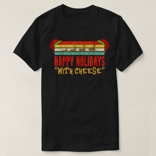 Glad helg med ostostburgare t shirt (Design framsida)
