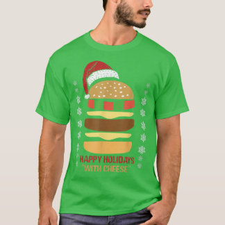 Glad helg med ostsaft jultomten t shirt