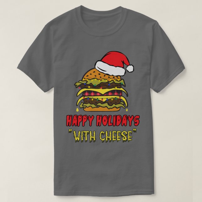 glad helg med rolig julklapp t shirt (Design framsida)