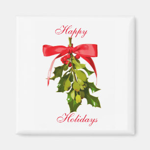 glad helg mistletoe magnet