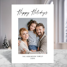 Glad helg Modern Elegant Snyggt Photo