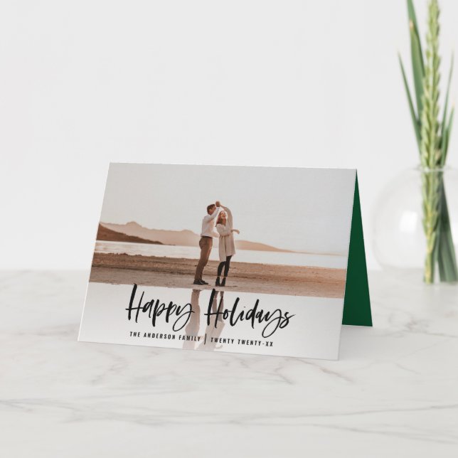 Glad helg moderna, minimala fotojulmas (Framsida)