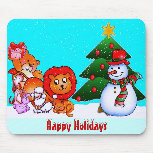 Glad helg Mousepad Musmatta (Framsidan)