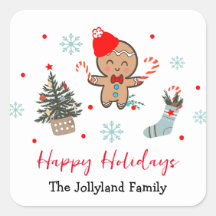 Glad helg Nature gräs träd Pepparkaksgubbe