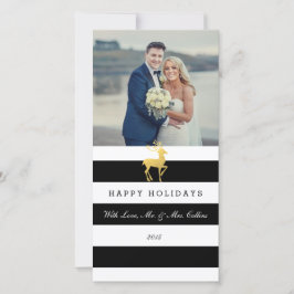 Glad helg Newlyweds | Jul Julkort