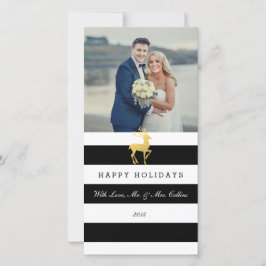 Glad helg Newlyweds | Jul Julkort
