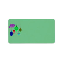 Glad helg och hängande ornament