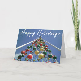 Glad helg - Ornament Träd Kort