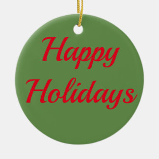 Glad helg Ornaments Julgransprydnad Keramik