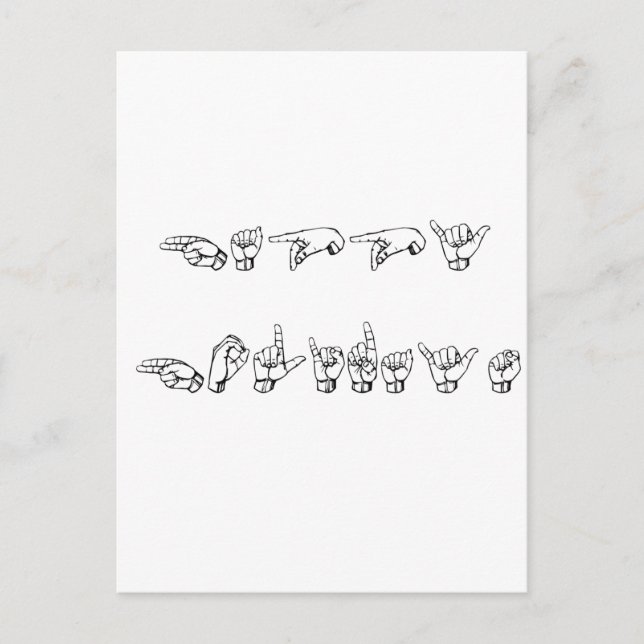 Glad helg på teckenspråk (Framsida)