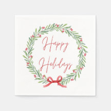 Glad helg Pappersservett