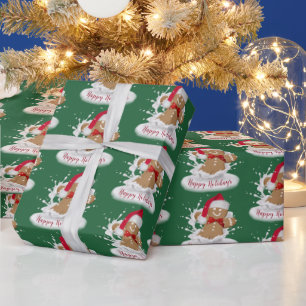 GLAD HELG PEPPARKAKSGUBBE i MJÖLK Presentpapper