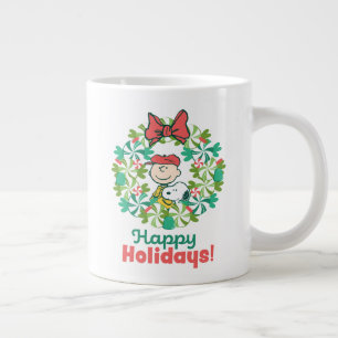 Glad helg Peppermint Candy Wandeans Jumbo Mugg