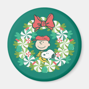 Glad helg Peppermint Candy Wandeans Magnet
