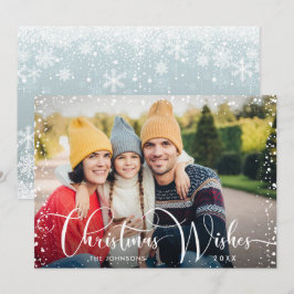 Glad helg PHOTO-Julen Hälsning Julkort