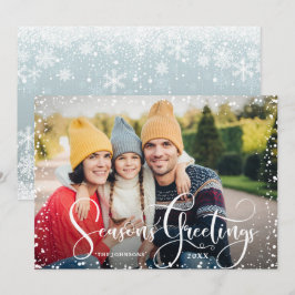 Glad helg PHOTO-Julen Hälsning Julkort