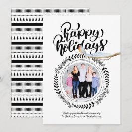 GLAD HELG PHOTO Modern Festive Robin Julafton Inbjudningar