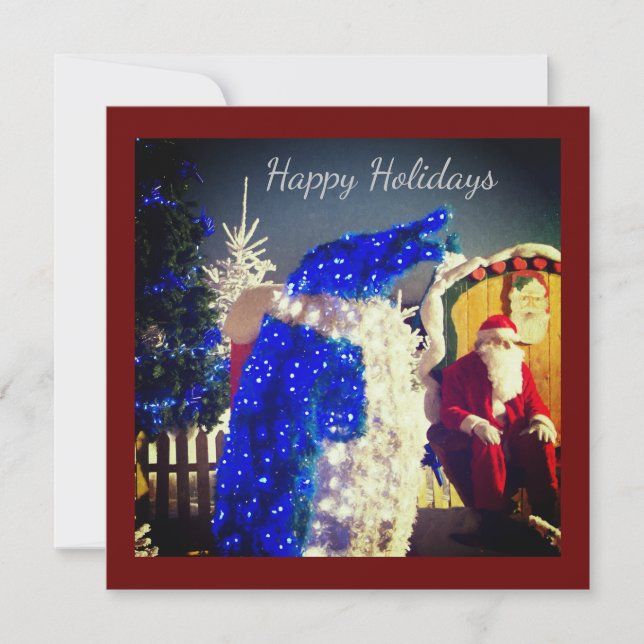 Glad helg-platta kort (Framsida)