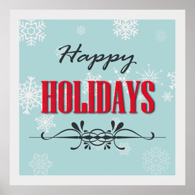 Glad helg poster (Framsidan)