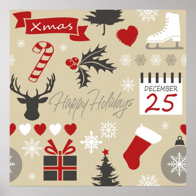 Glad helg poster (Framsidan)