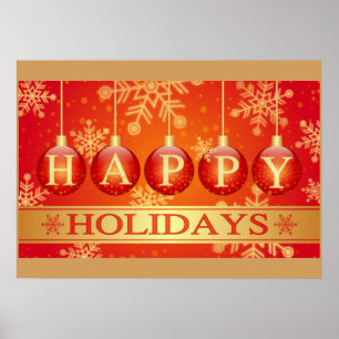 GLAD HELG POSTER