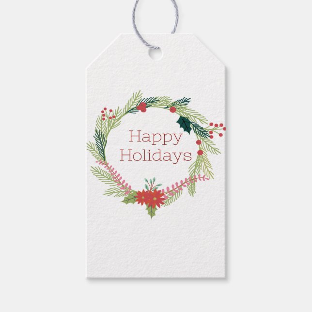 Glad helg presentetikett (Framsidan)