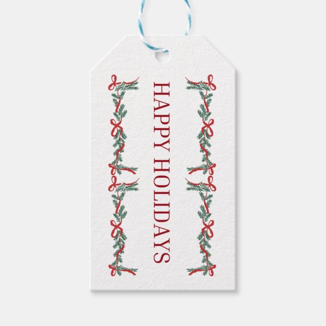 Glad helg presentetikett (Framsidan)