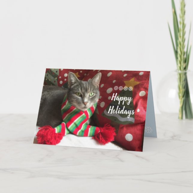 Glad helg, purr.. helgkort (Framsida)