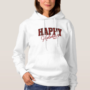 Glad helg Red Grönt Play Hoodie Sweatshirt T Shirt