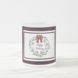 Glad helg Red Play Frostad Glasmugg