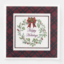 Glad helg Red Play Pappersservett