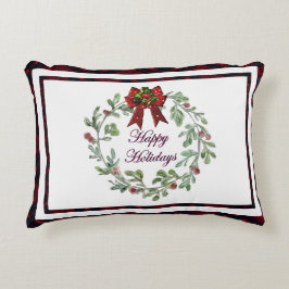 Glad helg Red Play Prydnadskudde