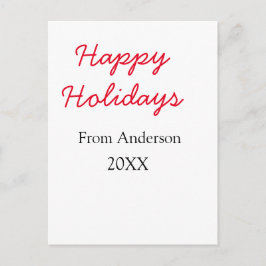 Glad helg röd svart kärlek-familjen namn år Chri