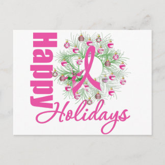 Glad helg Rosa Ribbon WAN Vykort