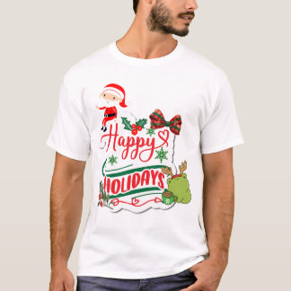 Glad helg Santa och Kero T Shirt