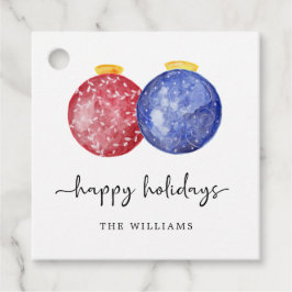 Glad helg Script-julprydnader Gåvor Etiketter