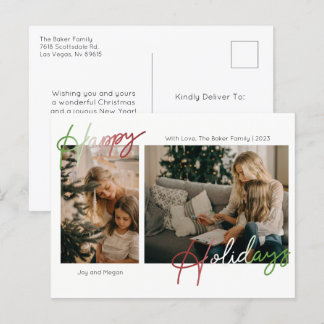 Glad helg-skriptfoto helg vykort