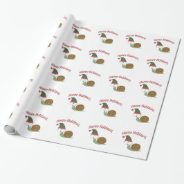 Glad helg! Snigel Elf Presentpapper