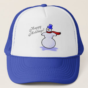 Glad helg (snögubbe) truckerkeps